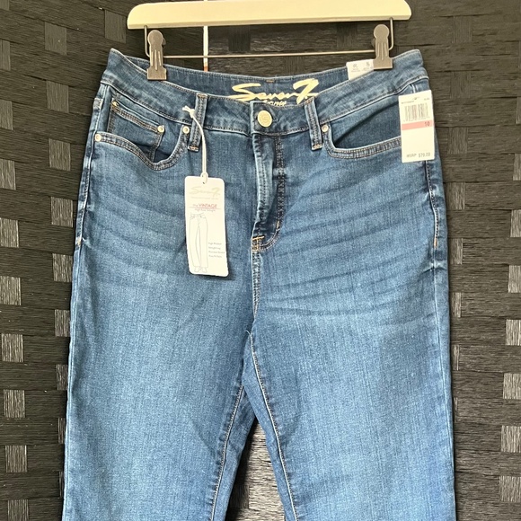 Seven7 Jeans ‘the VINTAGE-High Rise Straight’ Jean - Picture 1 of 5